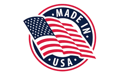 Viriflow in USA badge, guaranteeing product authenticity and quality.